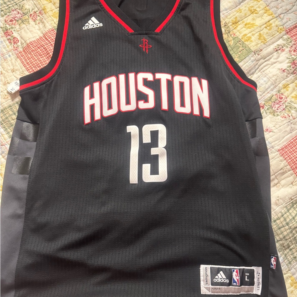 James Harden Adidas Houston Basketball Jersey